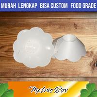 Gambar [200 pcs] sudi / suji tatakan bikang,  kue klepon bahan ivory putih dari matris_box undefined 3 Tokopedia