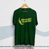 Gambar kaos masyarakat tanpa riba / baju masyarakat tanpa riba - Hitam, XL dari Gerai Kaos Custom undefined 3 Tokopedia