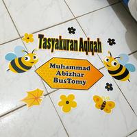 Gambar Hiasan dekorasi nama aqiqah dari LMJ_DRONE_PALEMBANG undefined 1 Tokopedia