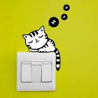 Gambar Wallpaper Dinding Lucu Karakter Kucing Dekorasi Sticker Dinding dari Avelioo undefined 2 Tokopedia