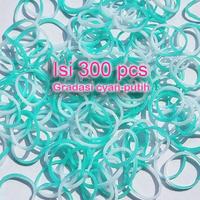 Gambar Karet rainbow loom/loom bands karet non toxic isi 300pcs refil - Gradasi kun-pin dari A1 TOYS undefined 4 Tokopedia