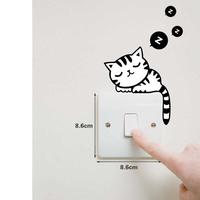 Gambar Wallpaper Dinding Lucu Karakter Kucing Dekorasi Sticker Dinding dari Avelioo undefined 4 Tokopedia