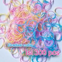 Gambar Karet rainbow loom/loom bands karet non toxic isi 300pcs refil - Gradasi kun-pin dari A1 TOYS undefined 3 Tokopedia