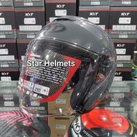 Gambar Helm KYT Kyoto R Solid Gorilla Grey Glossy - M dari Star Helmets undefined 1 Tokopedia