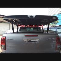 Gambar Tutup Bak Import MAXCOVER Bukaan 180 Derajat Double Cabin Hilux dari TONI VARIASI 4X4 undefined 2 Tokopedia