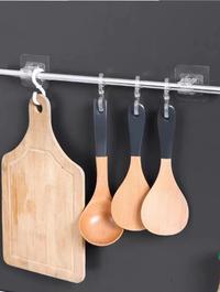 Gambar Hanger for Curtain Rod Gantungan Tirai Fleksibel - bracket sabit dari BayLuNa undefined 2 Tokopedia