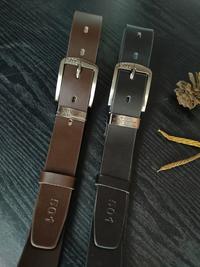 Gambar Ikat Pinggang Kulit Satu Lapis / Sabuk pria kulit asli Besi dari HL accessorize official store undefined 5 Tokopedia