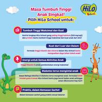 Gambar Triple Pack: HiLo School Chocolate 10 Sachet - Susu Tinggi Kalsium dari Nutrimart Store undefined 3 Tokopedia