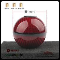 Gambar Gear Shift Knob Mugen Honda Carbon Fiber Best Quality - BLACK CARBON dari AUTOdesign undefined 5 Tokopedia