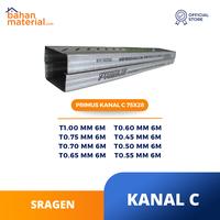 Gambar Baja Ringan Kanal C, Hollow & Primus Reng Cabang Sragen - KC75X28 T=60 6M dari BahanMaterial com undefined 3 Tokopedia