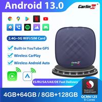 Gambar CarlinKit CarPlay Ai Box Android 13 Plus QCM6125 8 Core Wireless - 13 LED CPU 6225 dari Carlinkit Store undefined 1 Tokopedia