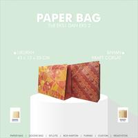 Gambar Tas Kertas Kraft Motif Belanja Hadiah Kado Souvenir 45 x 13 x 35 dari Rahmah Tas Kertas dan Kemasan undefined 1 Tokopedia
