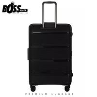 Gambar Koper 28 Inch Large Kuat TRAVEL TIME Hardcase Tanpa Resleting + TSA - Abu-abu dari Boss Koper undefined 4 Tokopedia
