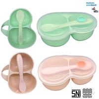 Gambar Perlengkapan Bayi kotak makan,celemek dan kotak mpasi baby set - kotak makan dari Enzy Store_NEW undefined 3 Tokopedia