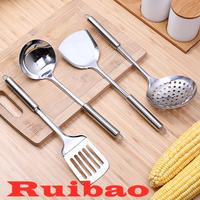 Gambar Spatula Set 4 ini 1 / Spatula / Sekop bocor / Saringan / Sendok sup - Sendok sup dari RUIBAO undefined 1 Tokopedia