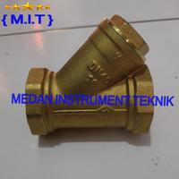 Gambar Y Strainer Kuningan / Saringan Strainer Brass 1/2" inch dari medan intrument teknik undefined 1 Tokopedia