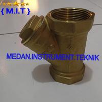 Gambar Y Strainer Kuningan / Saringan Strainer Brass 1/2" inch dari medan intrument teknik undefined 5 Tokopedia