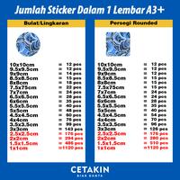 Gambar Cetak Sticker Label Chromo + Cutting | Cetak Stiker Label Chromo + Cutting - Tanpa Laminate dari CetakinBiarDanta undefined 3 Tokopedia