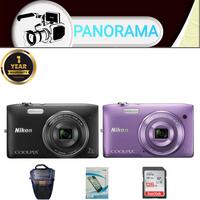 Gambar NIKON COOLPIX S3500 / KAMERA NIKON COOLPIX S3500 - WHITE BOX, UNIT ONLY dari CAMERA PANORAMA undefined 2 Tokopedia