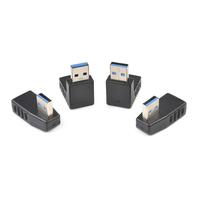 Gambar USB 3.0 Type A Male to Female 90 Degree Up Down R / L Angle L Adapter - UP dari Honey Computer undefined 4 Tokopedia