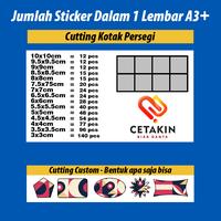Gambar Cetak Sticker Label Chromo + Cutting | Cetak Stiker Label Chromo + Cutting - Tanpa Laminate dari CetakinBiarDanta undefined 4 Tokopedia