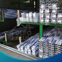 Gambar ALUMINIUM ALEXINDO 9104 / 11284 4.4 Meter Rel Samping Ganda - Silver dari PT ALPHA UNGGUL SEJAHTERA undefined 3 Tokopedia