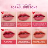 Gambar BNB Cherry Makes Cheerful Lip Velvet Korea Cream Moisturizing - 01 Blushed Mome dari SKINVEST IDN undefined 4 Tokopedia