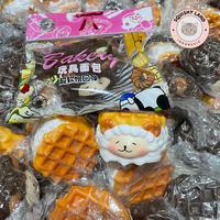 Gambar [ Ready ] Squishy Licensed Sheep Waffle Sandwich Slow Rising - Coklat Tua dari Kawaiisquishy.ind undefined 1 Tokopedia