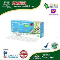 Gambar BISOPROLOL 5MG TABLET 10`S[GEN]/DARAH TINGGI/HIPERTENSI dari Apotek Mester Jatinegara undefined 1 Tokopedia