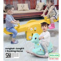 Gambar SPEEDS Mainan Anak Kuda Kudaan Mainan Kuda Rocking Panda 001-M1004 - 1101BRU dari Speedshome undefined 5 Tokopedia