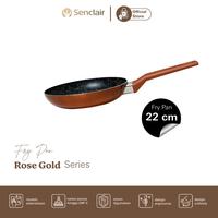 Gambar Frypan Senclair Anti Lengket Rose Gold 16, 18, 20, 22 cm 1 Pcs SRG - 18CM dari Jawa Electrik undefined 2 Tokopedia