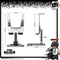 Gambar [IM] FZ01 Stand Holder for Phone Tablet iPad using Cooler Funcooler - Lite dari IMMORTAL GAMING Accesories undefined 3 Tokopedia