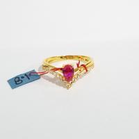 Gambar Cincin Permata Merah Fuji Koleksi Josean Elegant Emas Asli dari Joseanshopjkt undefined 1 Tokopedia