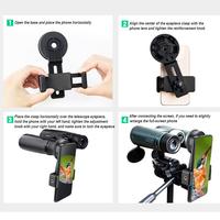 Gambar Mount Universal Smartphone ke Teropong - Holder HP ke Teropong dari Supercy-Mall undefined 4 Tokopedia