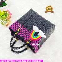Gambar (Free Aksesoris) Tas Mama Cetar Sultan Bag Size S+ Furing Busa dari Azis Celler undefined 2 Tokopedia