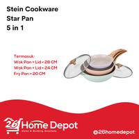 Gambar Panci Set Steincookware Star Pan 5 in 1 Panci German dari 26 Home Depot undefined 3 Tokopedia