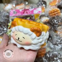 Gambar [ Ready ] Squishy Licensed Sheep Waffle Sandwich Slow Rising - Coklat Tua dari Kawaiisquishy.ind undefined 2 Tokopedia