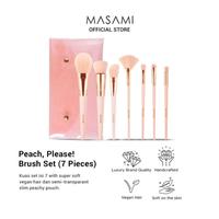 Gambar Masami Peach Please! Brush Set - 7 Pieces dari Closet Detox Curated undefined 1 Tokopedia