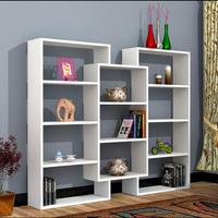 Gambar Rak Buku Kotak Kotak & Pajangan Dekorasi Minimalis Bahan Multiplek dari Luxury Design Furniture undefined 2 Tokopedia