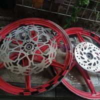 Gambar Velg satria ru 120 lumba satria hiu 2 tak pnp satria fu sudah ada b dari jual sparepart aksesoris motor undefined 3 Tokopedia
