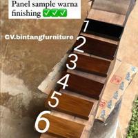 Gambar dipan tingkat anak kombinasi lemari plus meja belajar dari CV.Bintang furniture Jepara undefined 5 Tokopedia