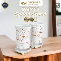 Gambar Vicenza BM913 Tempat Sendok Carissa dengan Motif Marmer - Pink dari Vicenza Official undefined 2 Tokopedia