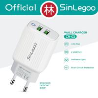 Gambar Sinlegoo CR-02 Charger Dual USB Fast Charging With Indicator Light dari Liem Group undefined 1 Tokopedia