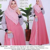 Gambar Baju Gamis Wanita Maxi Dress Model Casual - Harga Grosir Tanah Abang - Salem Tua, Baju aja dari saverioid undefined 1 Tokopedia