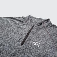 Gambar Kaos Lari/Kaos Dryfit Pria/Kaos Olahraga - AGILE LONGSLEEVE MISTY GREY - L dari KEVKA undefined 3 Tokopedia