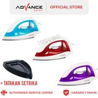 Gambar Setrika Pakaian Advance STK 500 Iron Dry Anti Lengket Low Watt Murah - +TATAKAN B T368, PACKING NORMAL dari Toko Lima_NEW undefined 1 Tokopedia