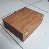 Gambar kotak kayu unik bahan full bambu - kotak + gulung dari Toko Aasaf undefined 5 Tokopedia