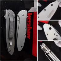 Gambar Good Kershaw Leek 1660OL 1660OR All Steel Folding Knife Sandvik 14C28 dari Star Docking undefined 5 Tokopedia