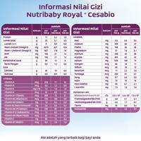 Gambar Diskon Baru Nutribaby Royal+ Cesabio 1 Formula Bayi Bubuk 400 gr dari yessolshop7 undefined 5 Tokopedia