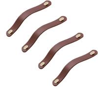 Gambar Handle Laci Kulit Tarikan Laci Leather Modern Gagang Pintu Lemari dari Penny-Y undefined 3 Tokopedia